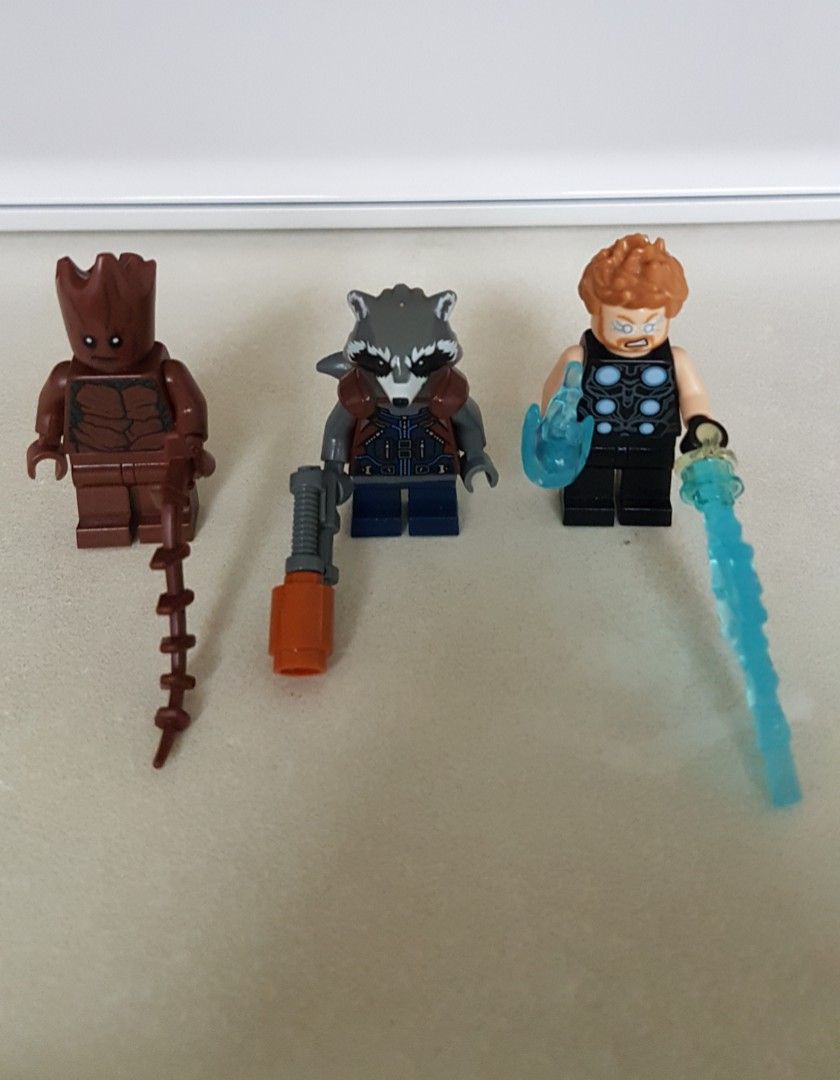 Lego thor rocket groot 2025