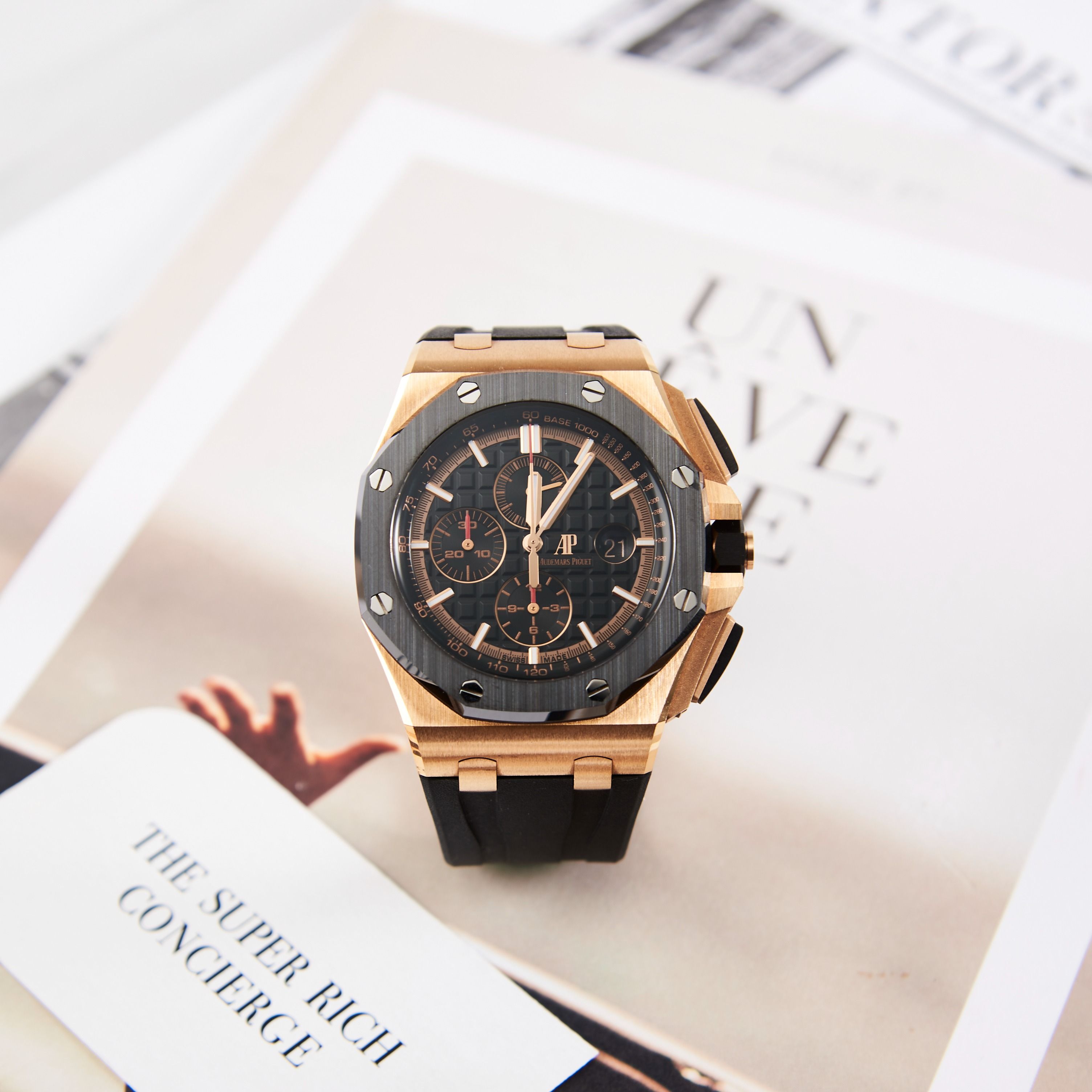 [LIKE NEW] Audemars Piguet Royal Oak Offshore 26401RO.OO.A002CA.02 44mm (Category: Watches) located in Singapore. Submitted by thesuperrichconciergemalaysia (Listing ID 1279852035, Image 1). Description: 📞 WA 60.1122.00.3344 • https://shorturl.at/cikV2 📣 Join Our Community • https://shorturl.at/glGT1 Condition: Like New •Year of Production: 2020 •Come With Complete Set With Box & Certificate. 小红书 • 富二代俱樂部 TikTok • SuperRichConcierge WeChat • Su