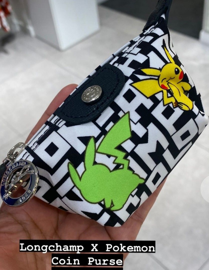 LONGCHAMP POKEMON LIMITED COIN PURSE MINI POUCH