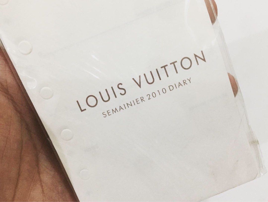 Louis Vuitton mini agenda refill, Hobbies & Toys, Stationary & Craft