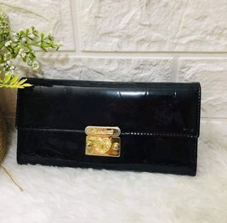 Lovcat black long wallet