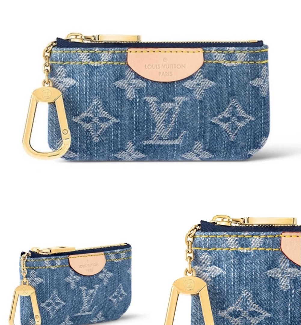 M82961 LV denim Key Pouch Luxury Bags Wallets on Carousell