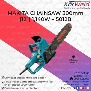 Makita Chainsaw 300mm (12") 1,140W - 5012B
