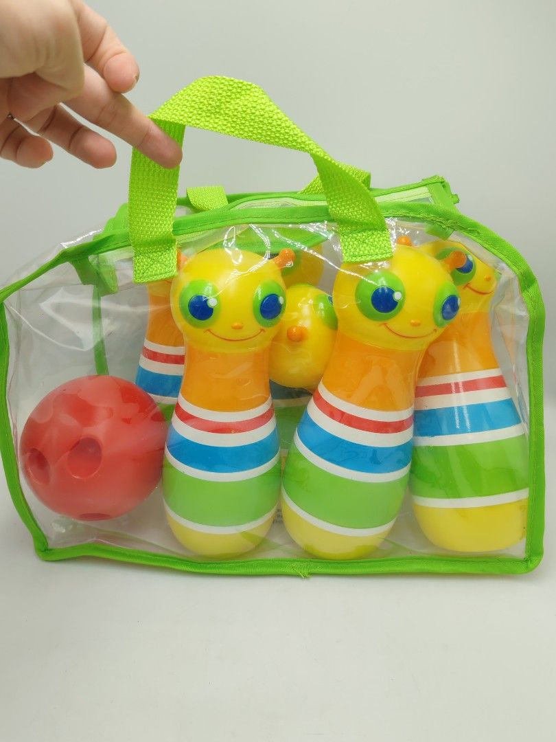 Caterpillar hot sale bowling set