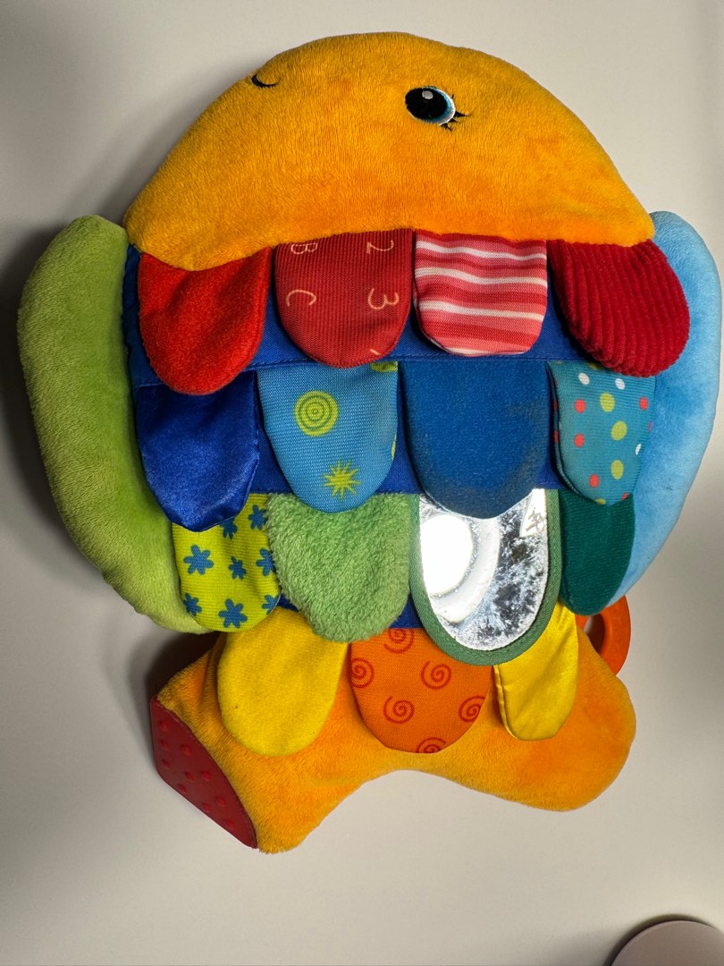 Melissa & doug flip shop fish soft baby toy