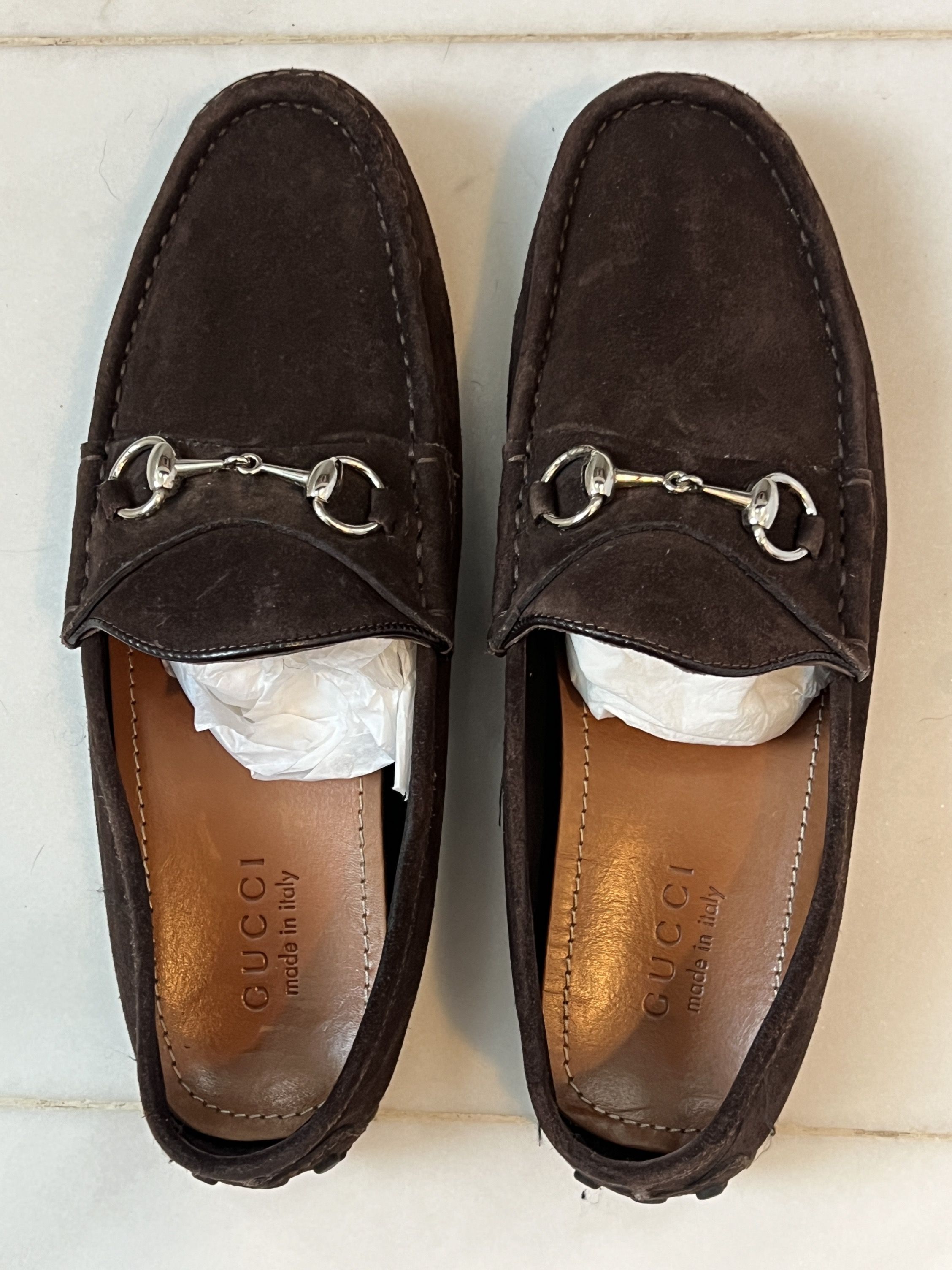 Men s Gucci Loafers size UK 8 Luxury Sneakers Footwear on