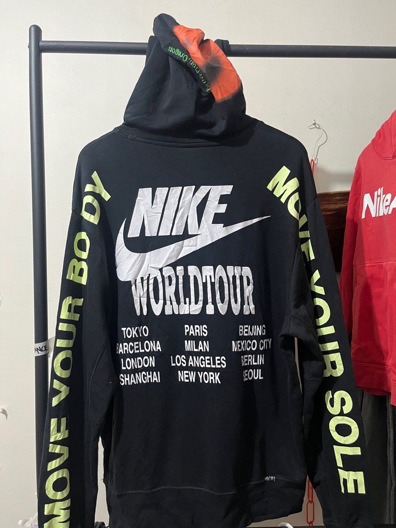 mens nike world tour hoodie