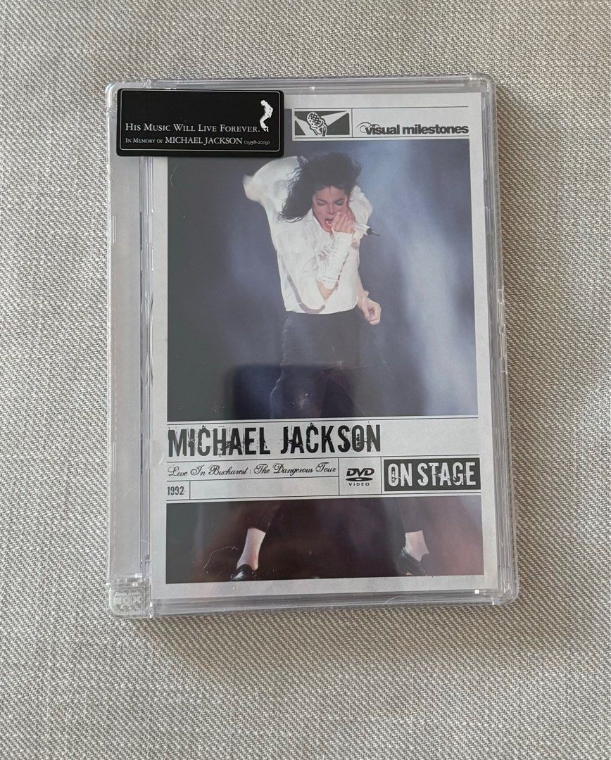 全新未開封Michael Jackson Live In Bucharest: The Dangerous