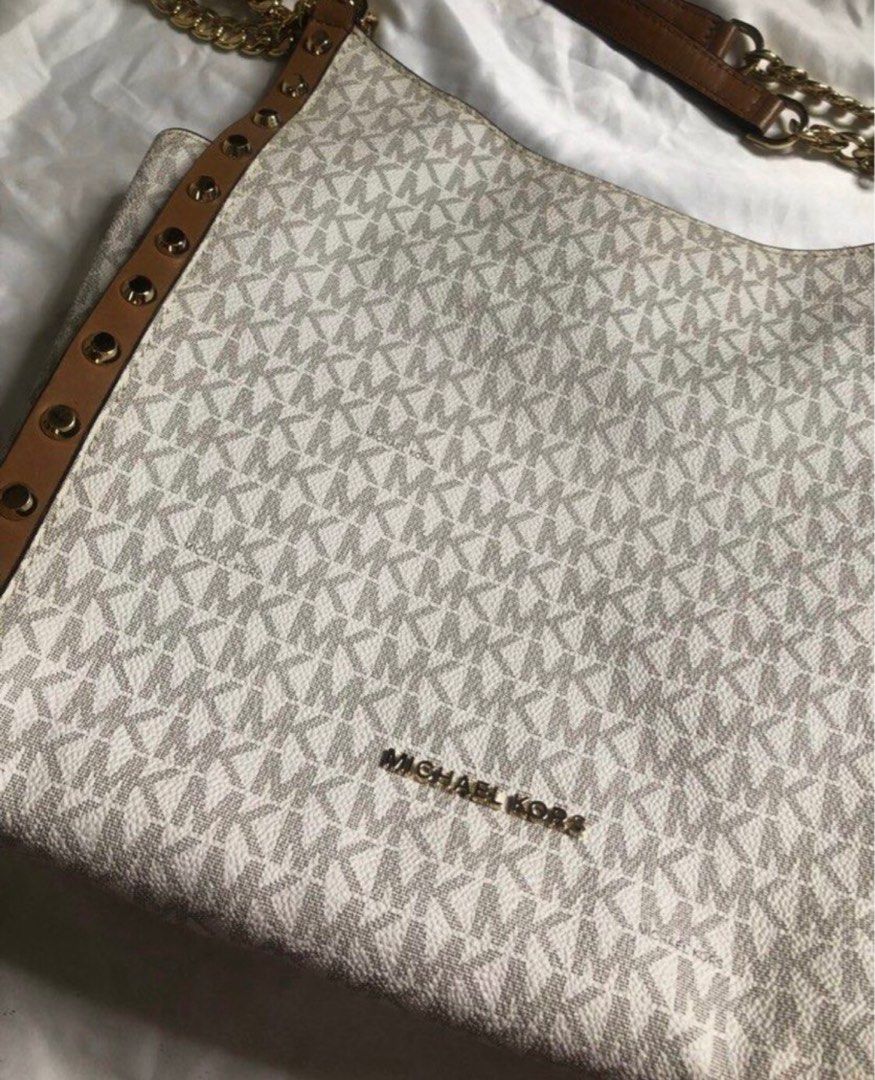 Michael Kors Shoulder Bag Newbury Studded Chain Tote Bag Luxury