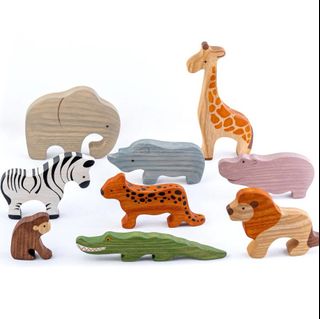 Toy zoo store animals for sale