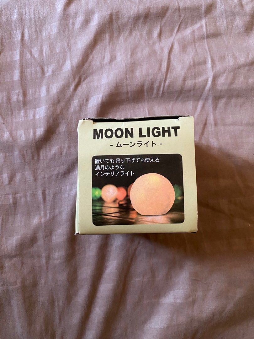 Mini moon lamp (Category: Other Home Decor) located in Paranaque City. Submitted by decluttercoph (Listing ID 1279782206, Image 1). Description: .