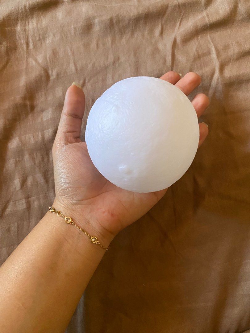 Mini moon lamp (Category: Other Home Decor) located in Paranaque City. Submitted by decluttercoph (Listing ID 1279782206, Image 2). Description: .