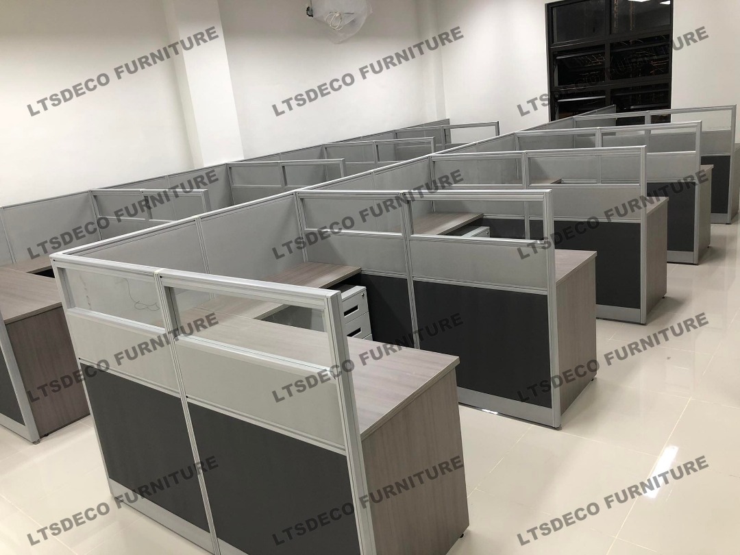 MODULAR PARTITION WORKSTATION OFFICE FURNITURE AND PARTITION, Furniture ...