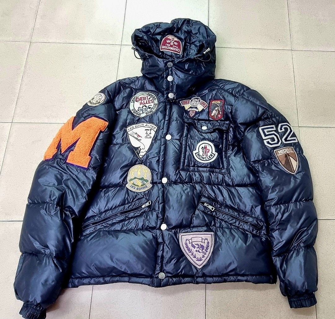 Moncler jacket big patch online