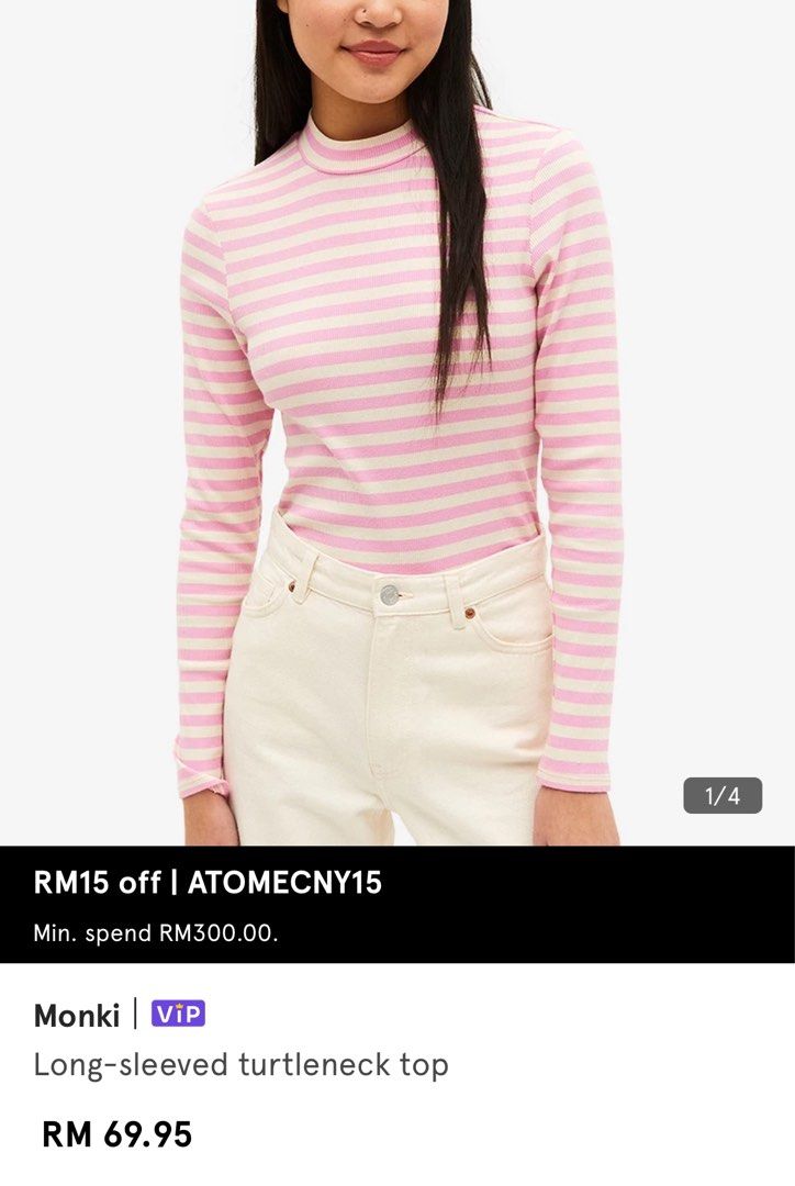 Monki turtleneck top