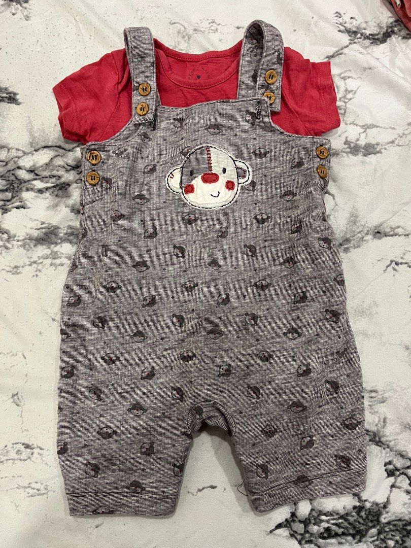 Mothercare dungarees clearance