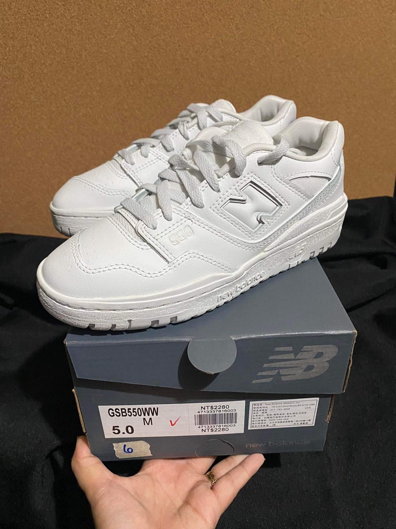 nb 550 triple white