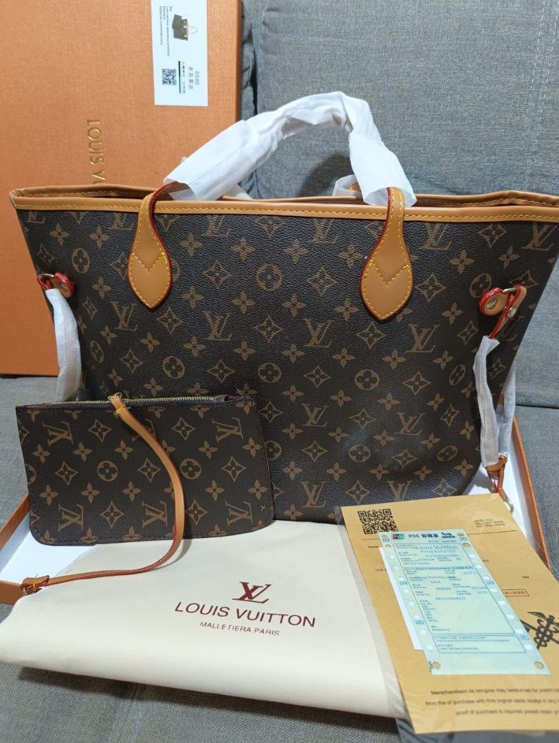 NEW LV Neverfull MM Monogram 2019 Import China