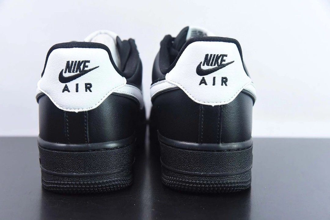Nike air force 1 sales low retro qs black