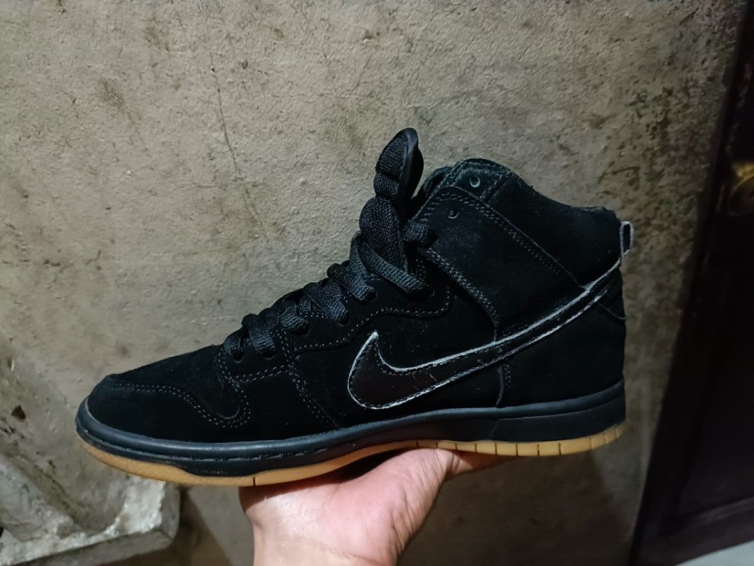 dunk high black gum