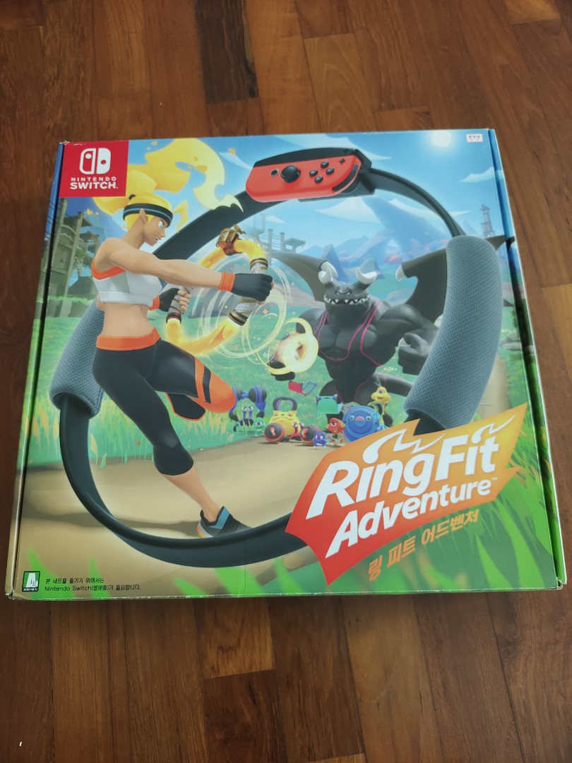 Nintendo Switch Ring Fit Adventure Black 