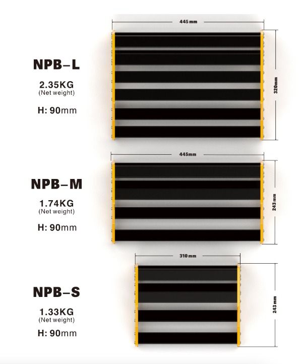 NUX Bumblebee Pedalboard [Large]