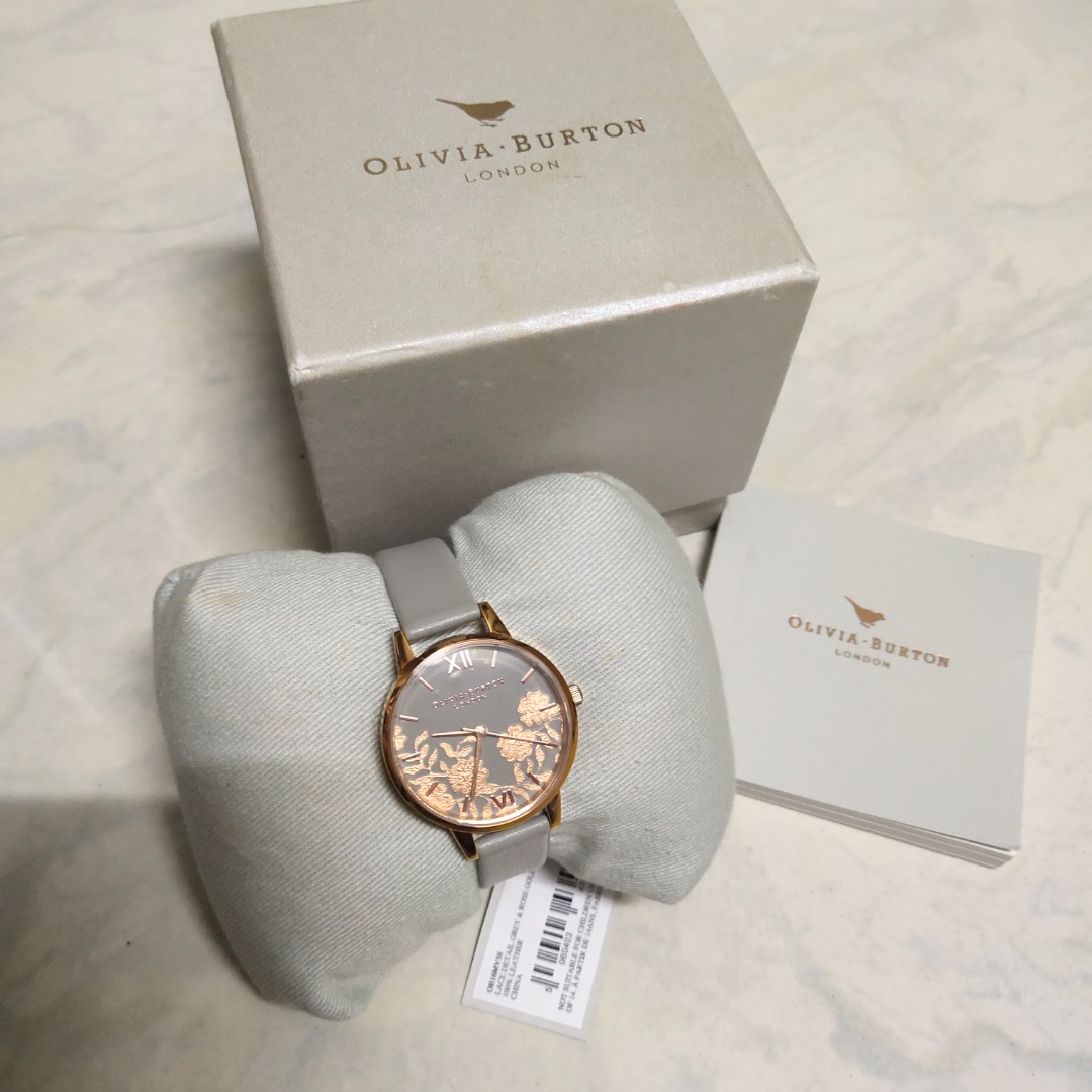 Olivia burton lace outlet detail rose gold