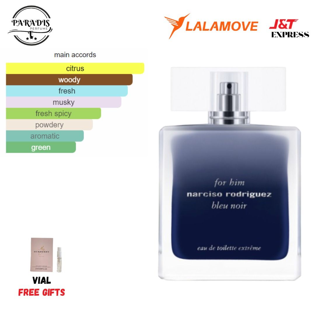 Narciso rodriguez bleu noir sales eau de toilette extreme