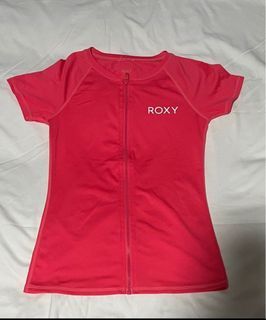 Original Roxy Full Zip Rash Guard