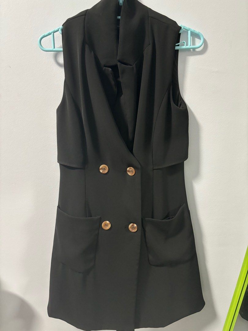 Osmose Blazer Vest Dress