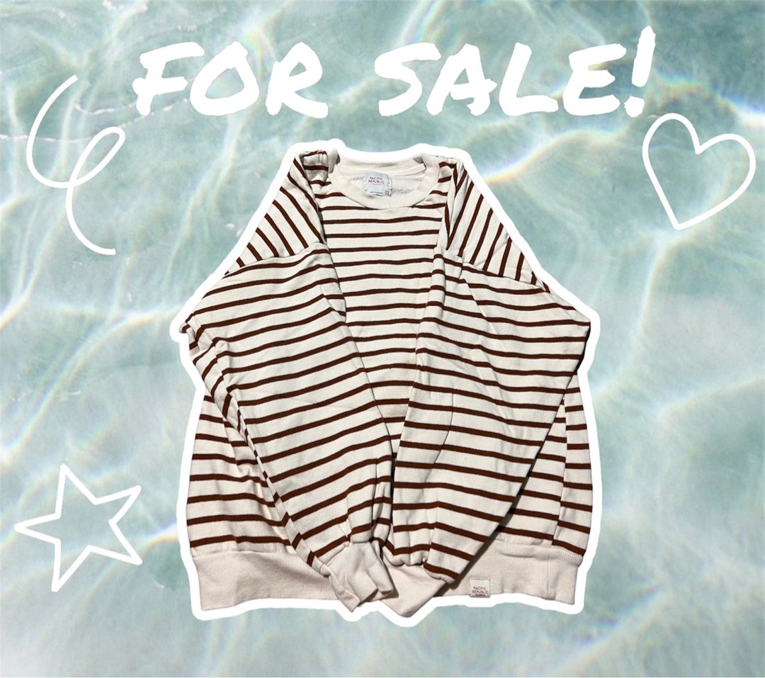 pacific republic sweater, Women's Fashion, Coats, Jackets and Outerwear ...