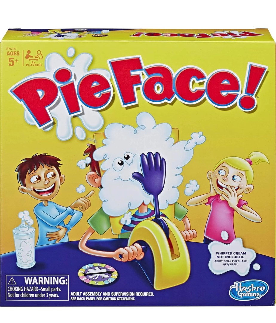 Pie Face Game, Hobbies & Toys, Toys & Games on Carousell
