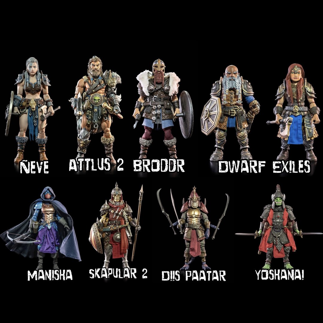 Mythic Legions: Rising Sons, Toys & Collectibles, Figurines