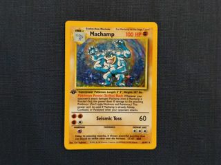 Machamp 1st edition For Sale | Toys & Games | Carousell Singapore