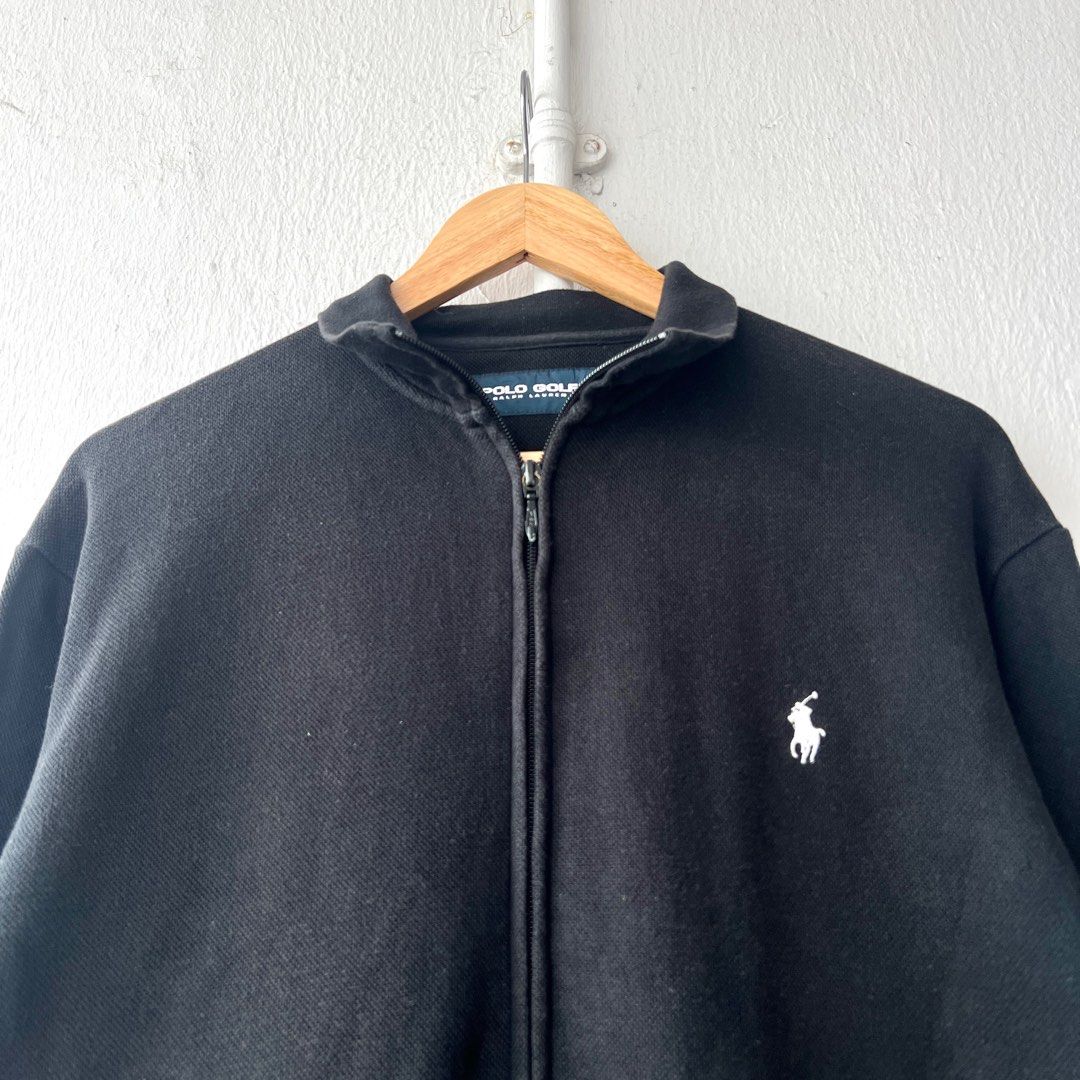 White zip clearance up polo