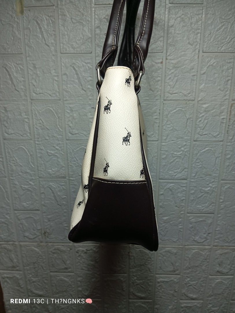 Ladies Shopper Bag with Chain Handles - Black