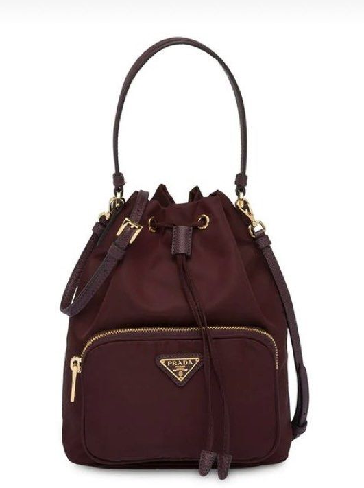 Prada Tessuto Nylon Bucket Bag