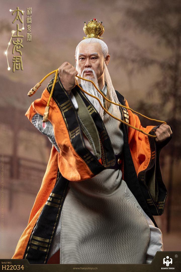 HAOYUTOYS 中国神话系列太上老君1/6原创可动人偶- 拆盒