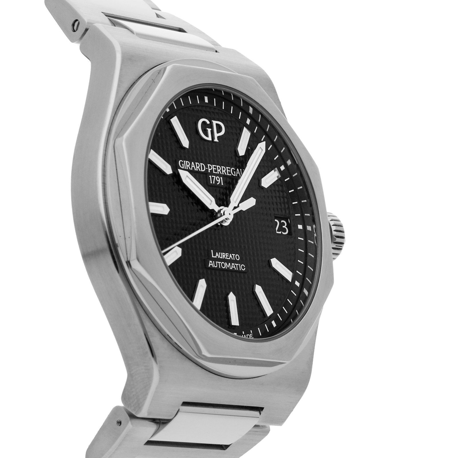 Pre Owned Girard Perregaux Laureato 81010 11 634 11A Luxury