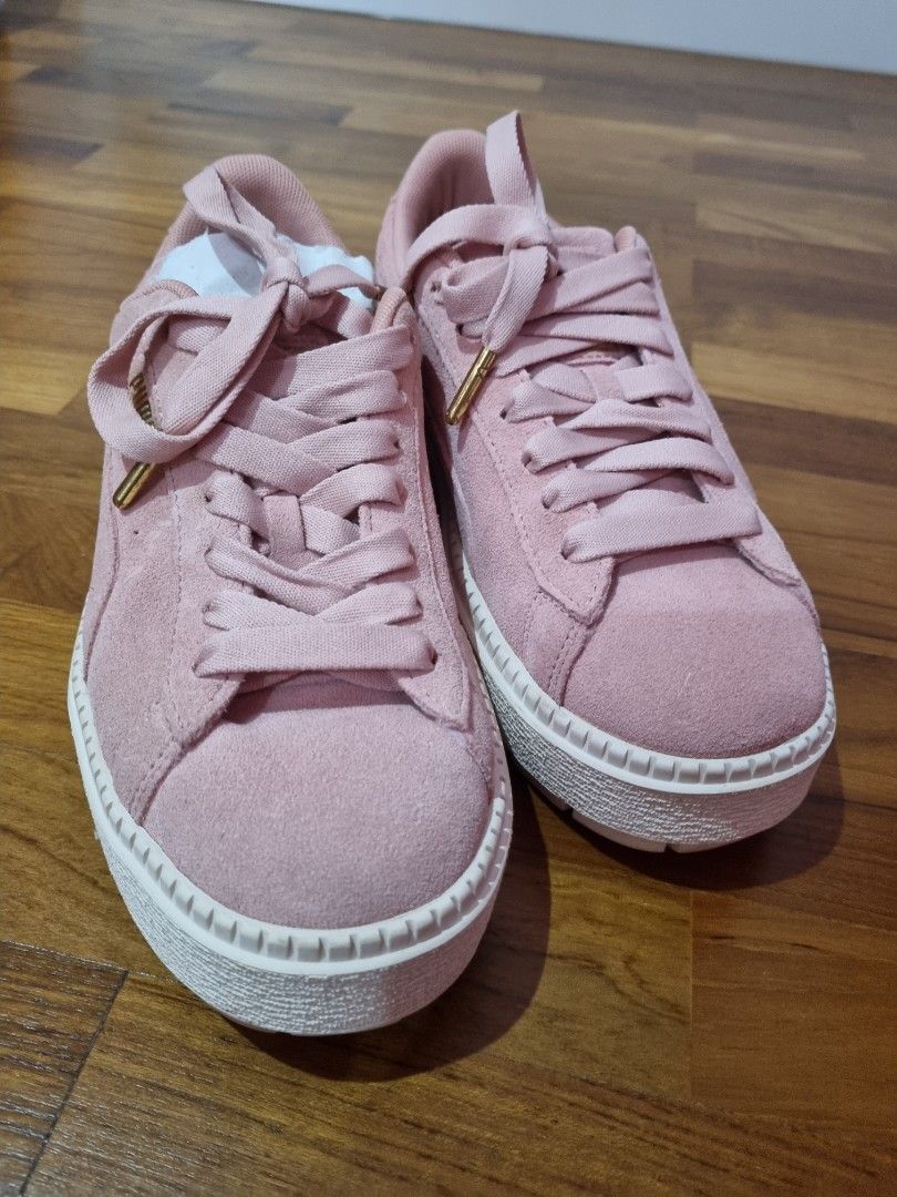 Puma platform hotsell trace rosa