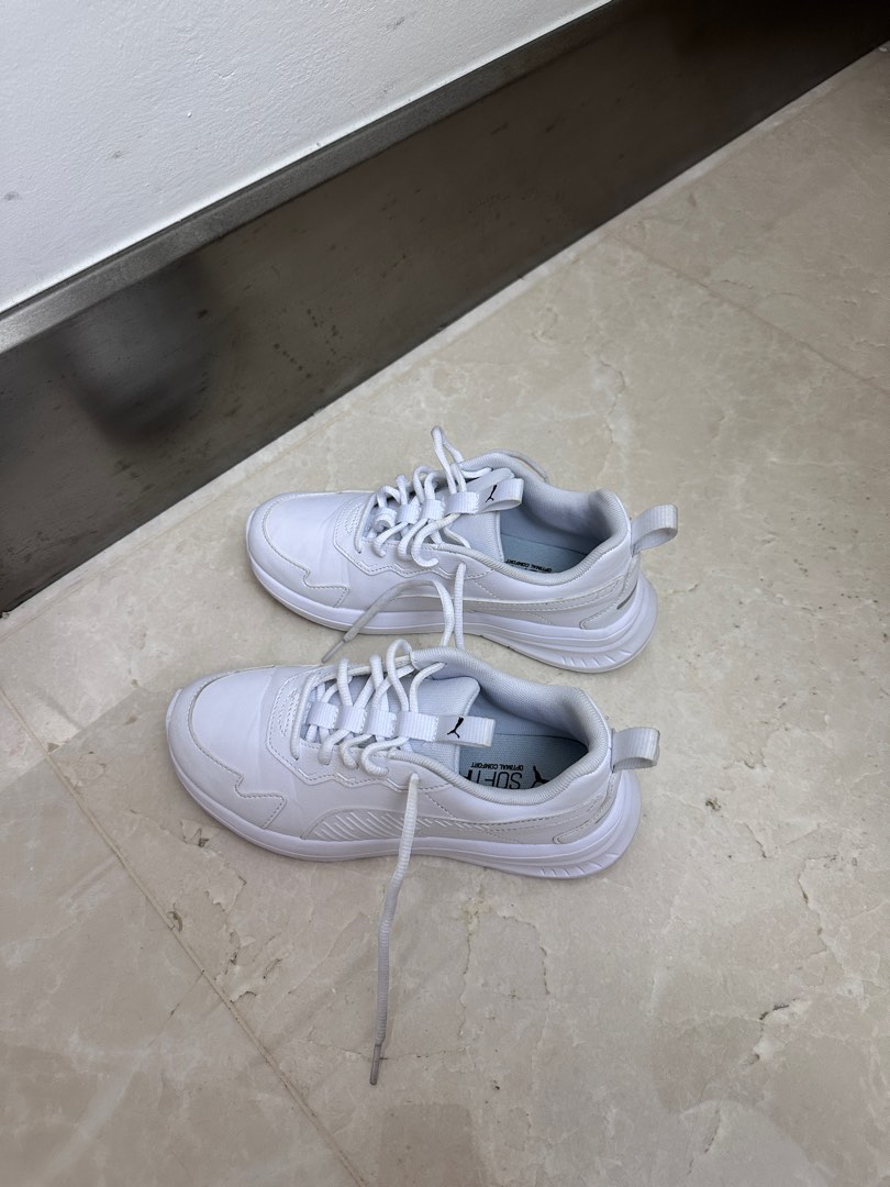 Puma white clearance chunky sneakers