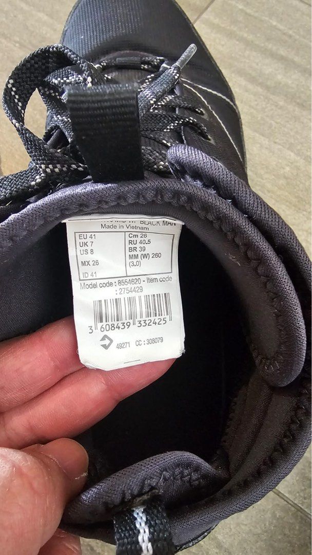 Mens walking new arrivals boots decathlon