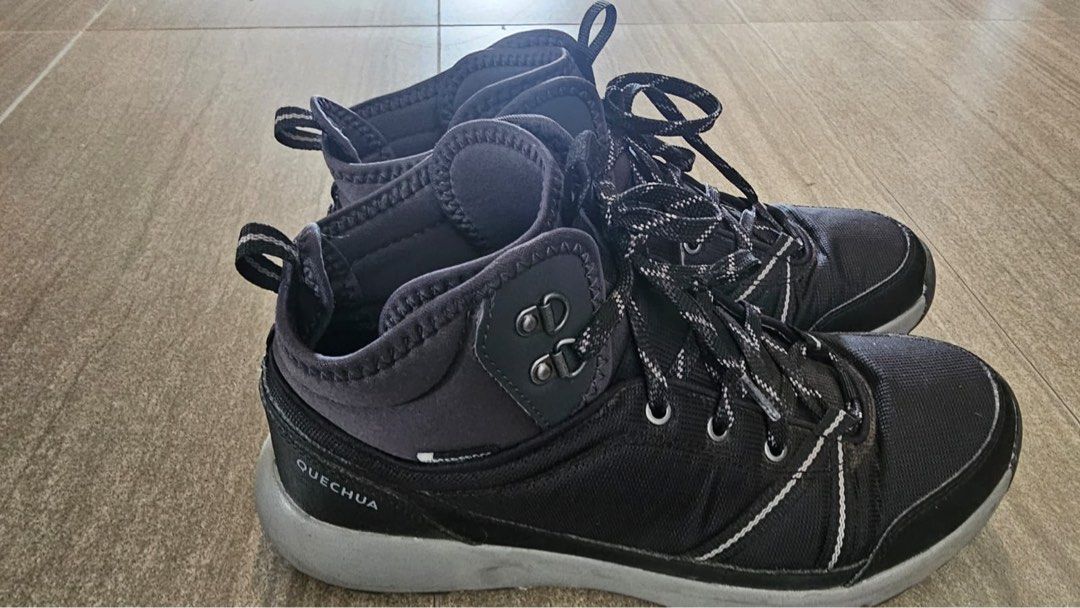 Mens walking boots top decathlon