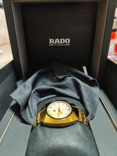Rado hot sale watch gold