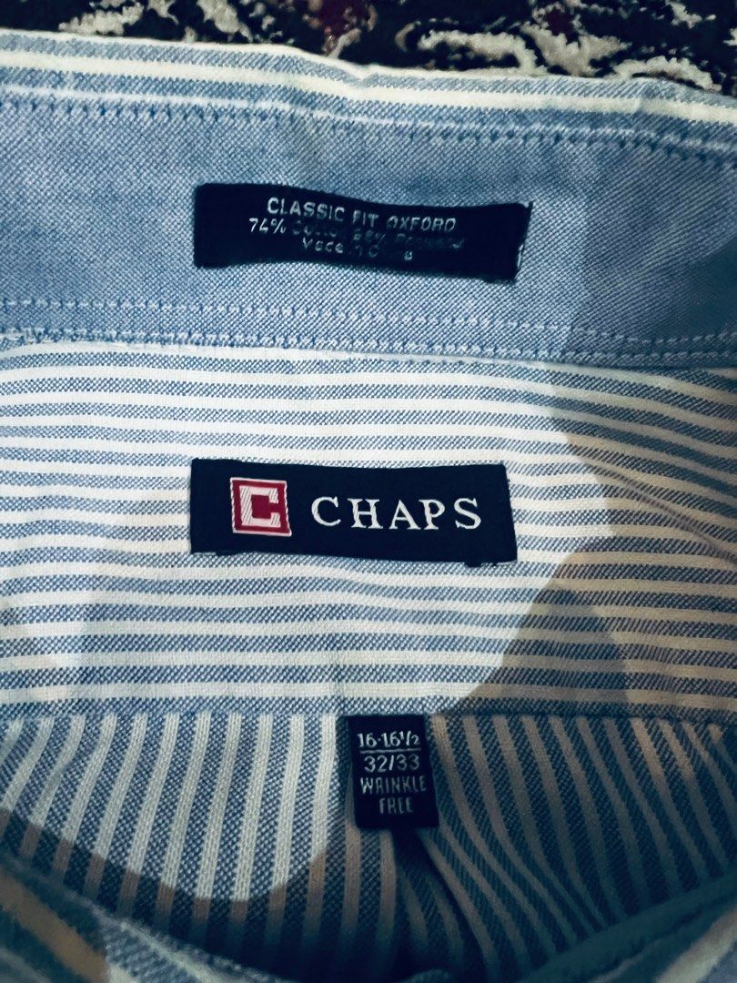 Chaps classic fit oxford online