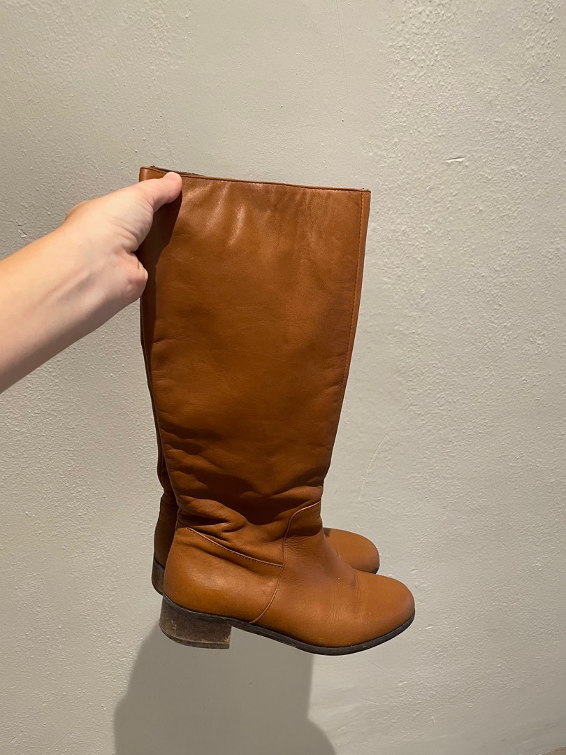 Real leather boots outlet