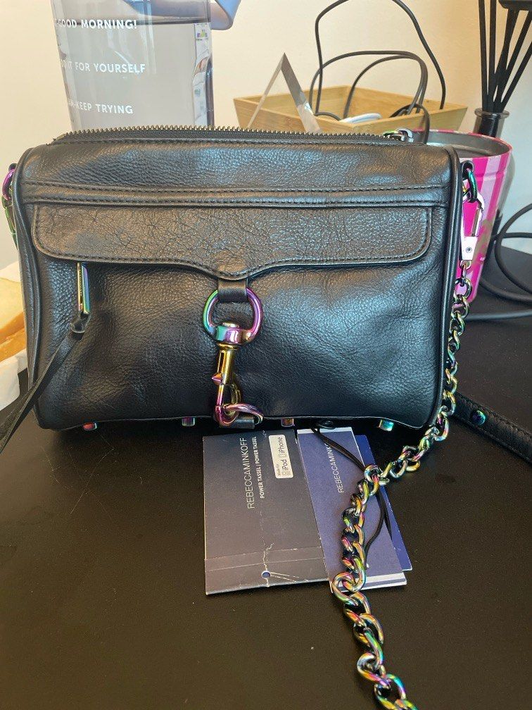 Rebecca minkoff iridescent bag top