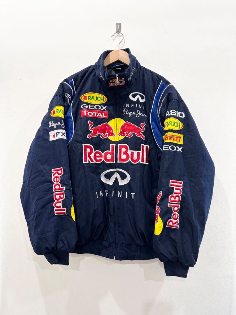 Red bull bomber top jacket