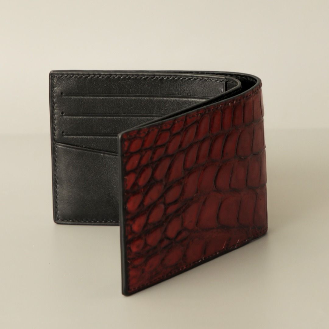 Red crocodile hotsell wallet