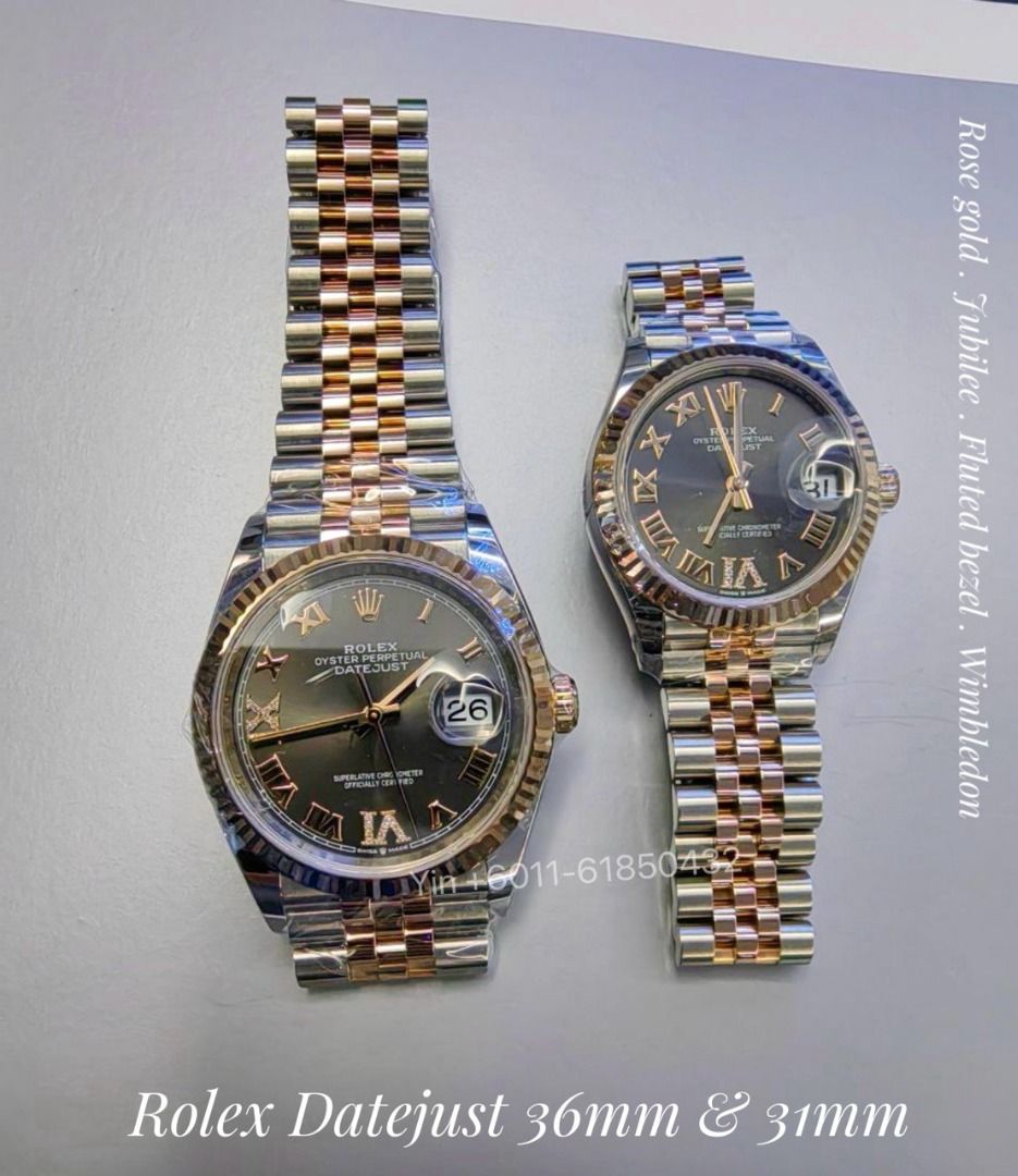 Rolex boy size rose gold store